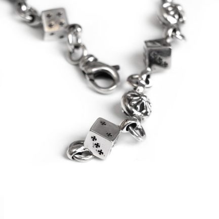 Chrome Hearts Dice and Crossball Bracelet