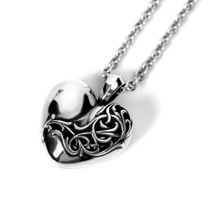 Chrome Hearts Heart Locket Pendant