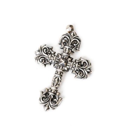 Chrome Hearts Large Filigree Cross Pendant