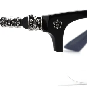 Chrome Hearts Black Evangelist Glasses