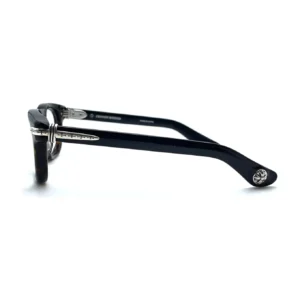 Chrome Hearts Drippin – Dark Tortoise Black Rx Glasses