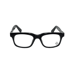 CHROME HEARTS BLACK SILVER GLASSES